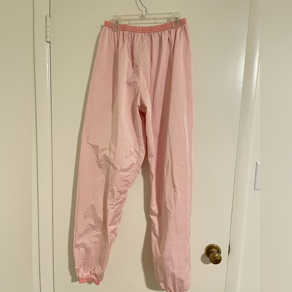 Bullet Pointe Reversible Ballet Warm Up “Trash Bag” Pants Adult Medium